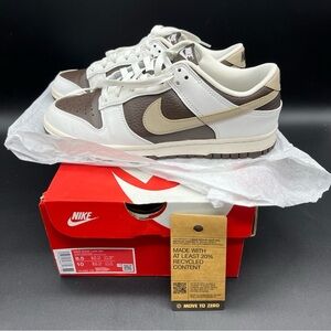 Nike Dunk low Next Nature Shoes Men’s 8.5 Summit White Baroque Brown Mocha